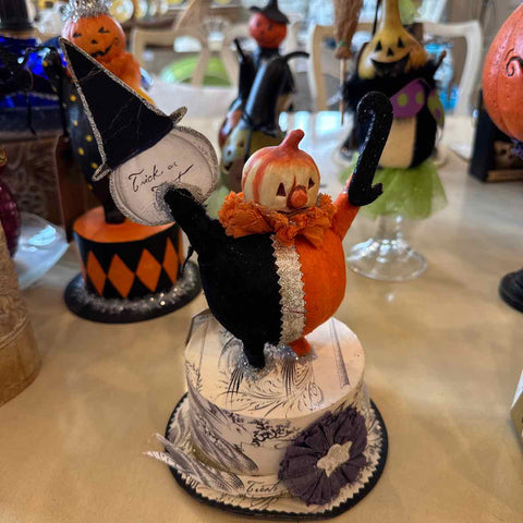 Pumpkin Dancing On A Hat