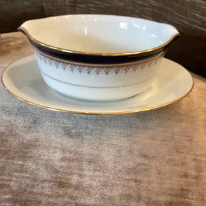 Pr. Blue White Sauce Boats