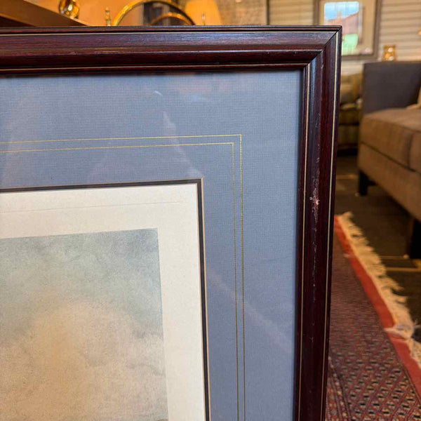 Framed Ship  Engraving - "Outward Bound"