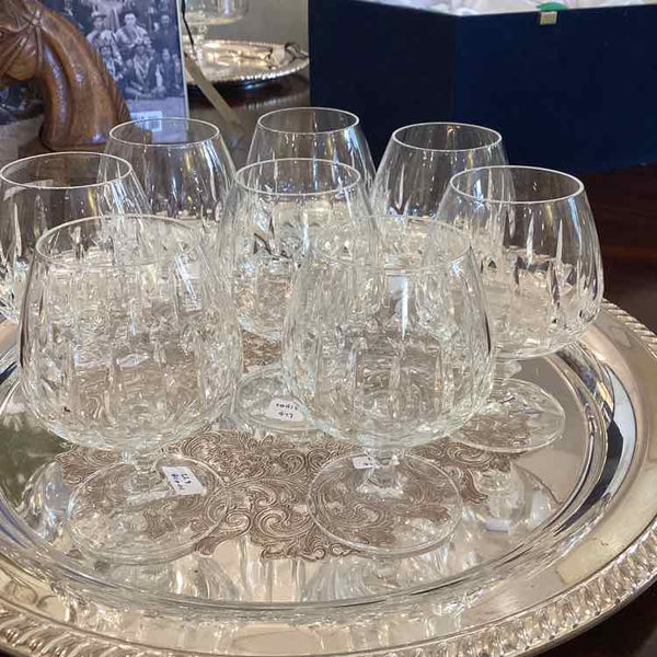 Eight Zwiesel Crystal Brandy Glasses