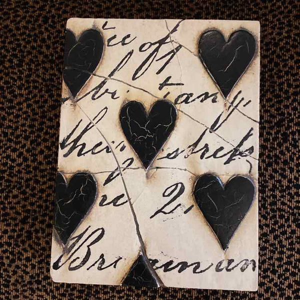 Sid Dickens Black Hearts w/Script