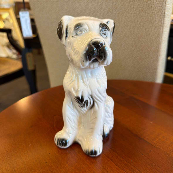 Vintage Ceramic Terrier Figurine