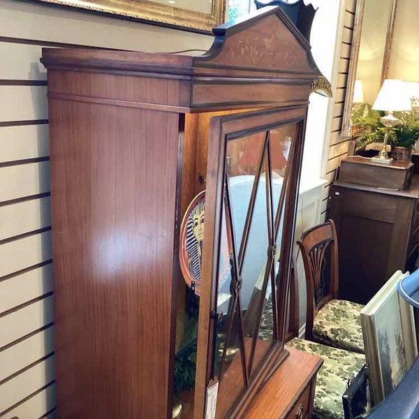 Landstrom Furniture Vintage Lighted  Cabinet