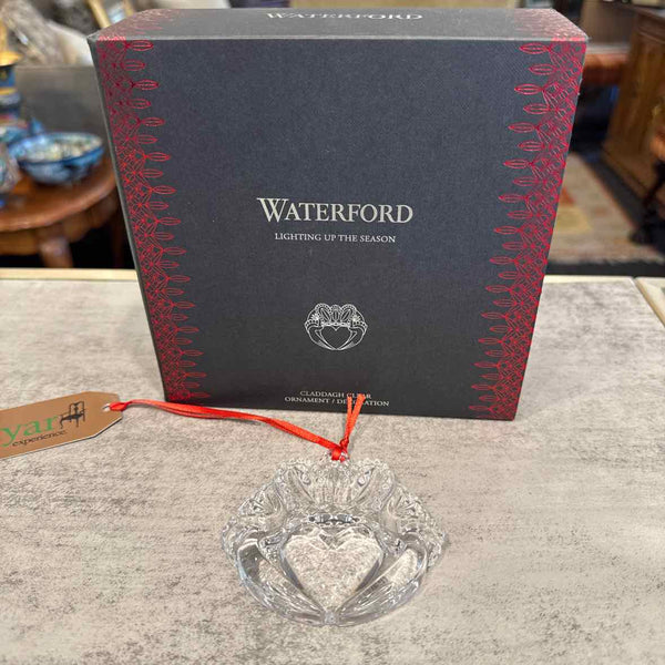 Waterford Claddagh Ornament w/Box