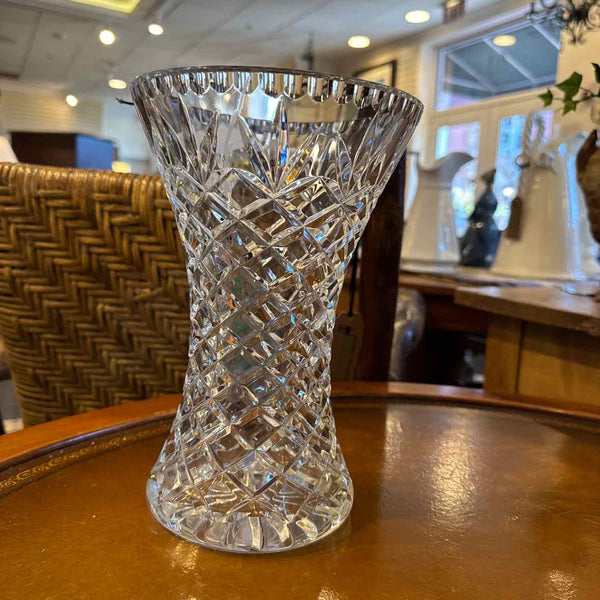 Pressed Glass Vase