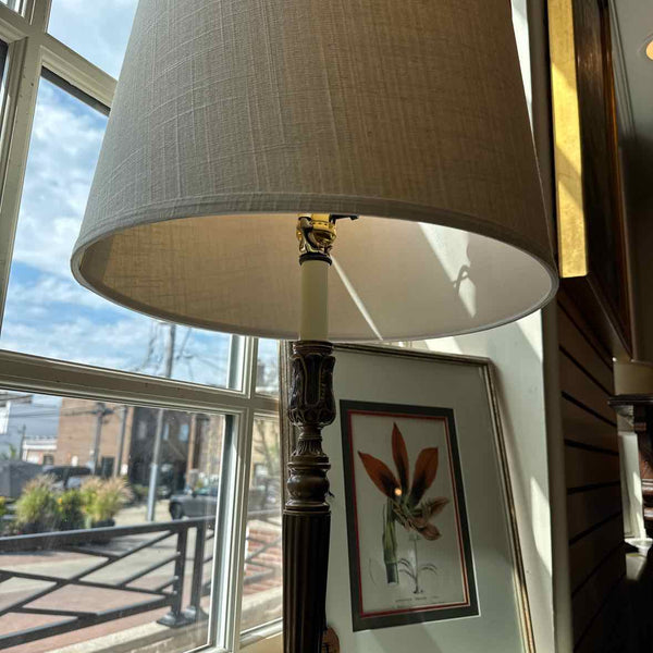 Pair Of Vintage Gold Lamps