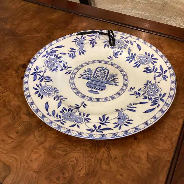 "As Is" Minton Blue Delft Plate