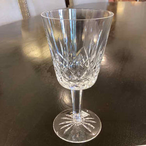 6 Lismore Waterford Goblets - 8 oz.