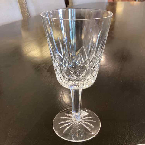 6 Lismore Waterford Goblets - 8 oz.