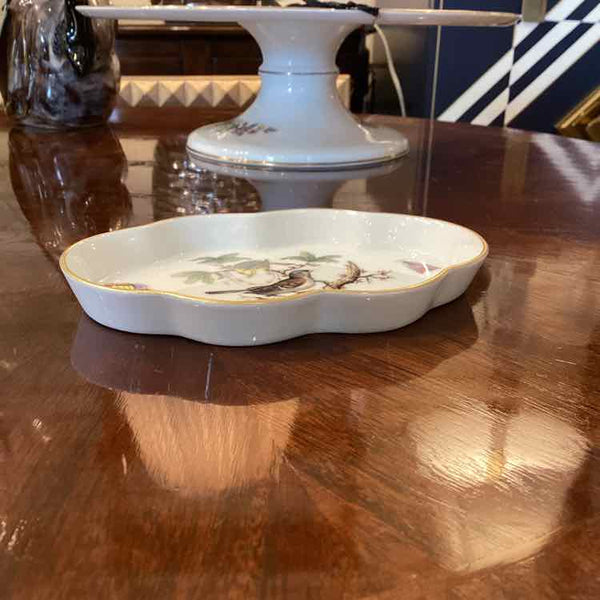 Herend Rothschild  Dish With Bird