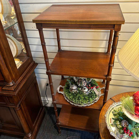 Mixed Wood Etagere