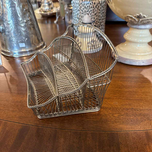 Silverplate Letter Holder