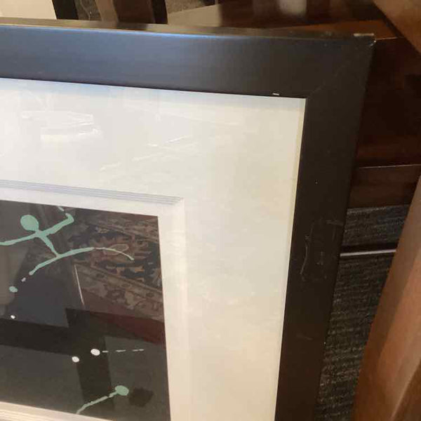 Black Framed Modern Art