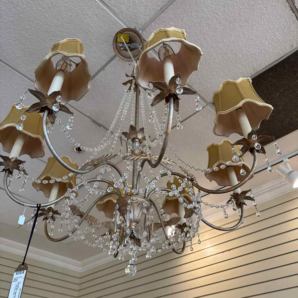 Schonbek 8 Light Chandelier