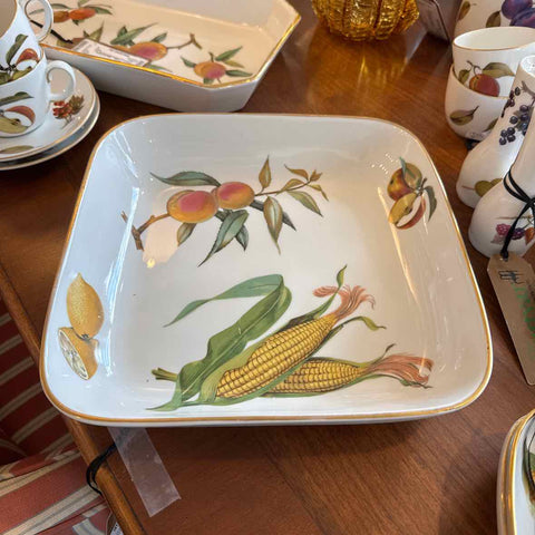 Royal Worcester "Evesham" Square Server
