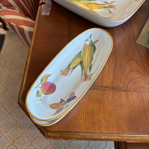Royal Worcester "Evesham" Corn Cob Holder