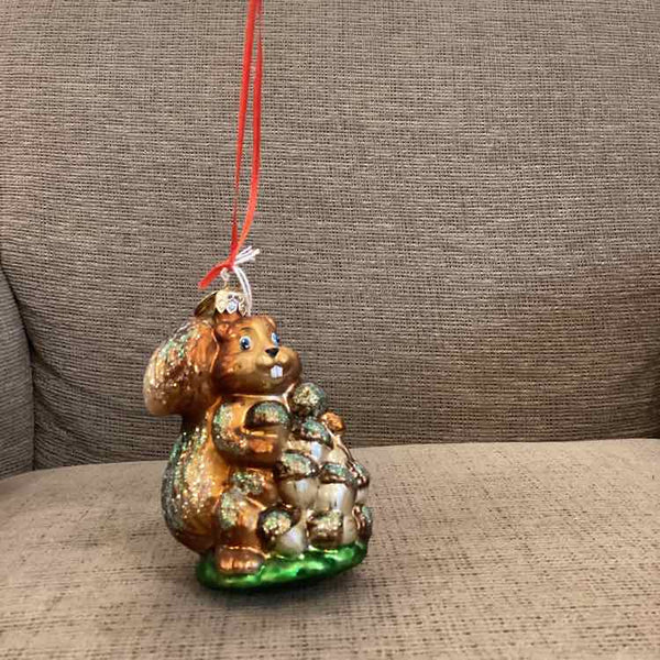 Radko "Nuts for Your Squirrel" Ornament
