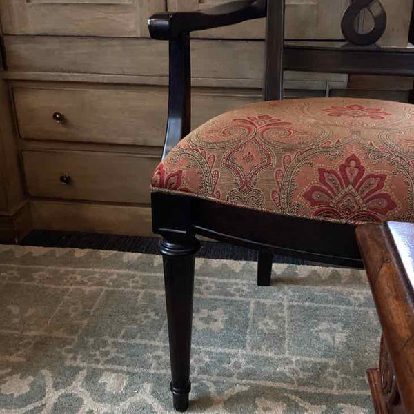 Walter E. Smith Arm Chair with Upholstered Seat