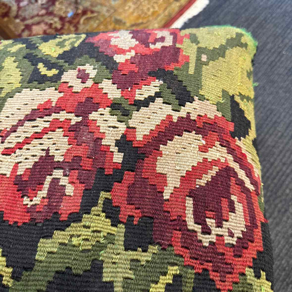 Vintage Needlepoint Bench