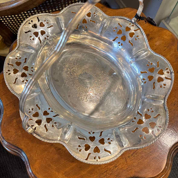 Silverplate Bridal Basket