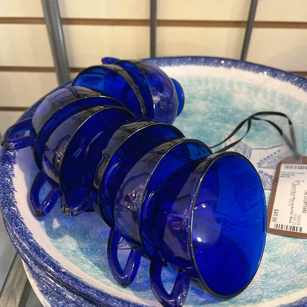 Set of Cobalt Blue Dishes