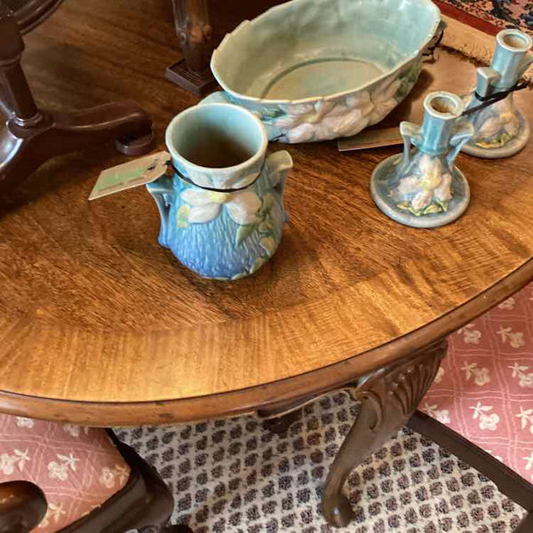 "As Is" Henredon Mahogany Dining Table With Eight Chairs