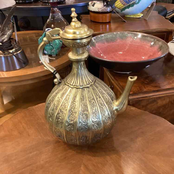 Decorative Brass Tea Pot