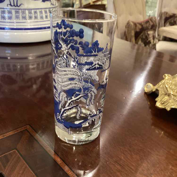 Johnson Bros. Pitcher And Eight Glasses