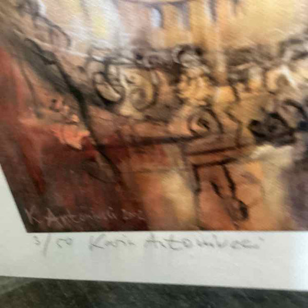 Signed & Numbered Abstract Print