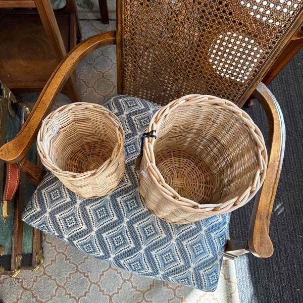 Two Round Baskets