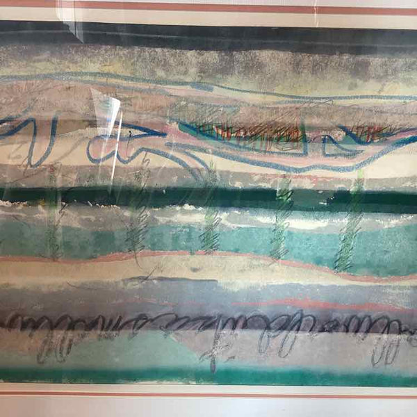 Chalk Abstract Print