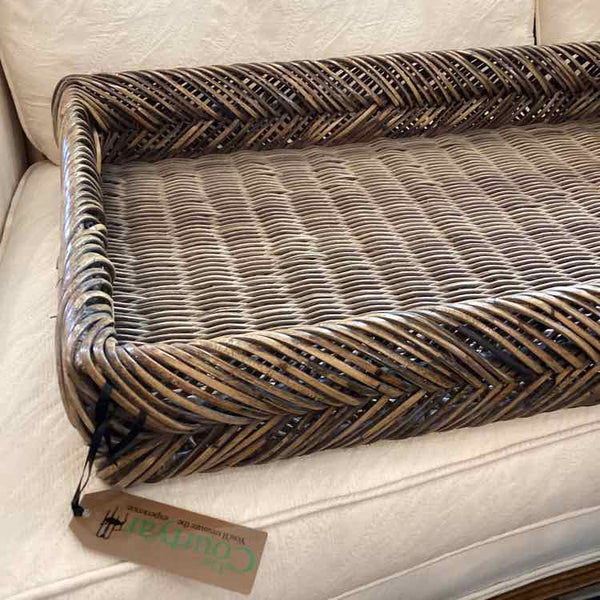 Large Rattan Woven Tray