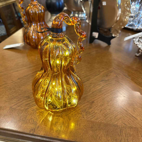 Glass Gourd With Lights