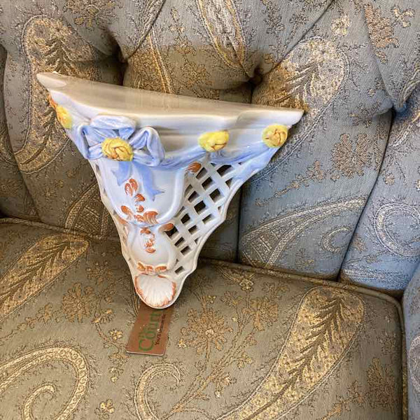 Bow Ceramic Sconce/Shelf