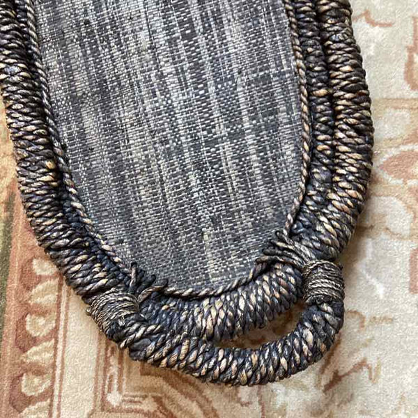 Oval Woven Serving Tray