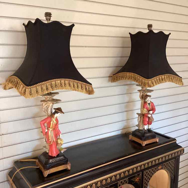 Pair of Asian Lamps