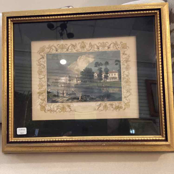 Pair of Rudolph Lesch Hand Colored Engravings