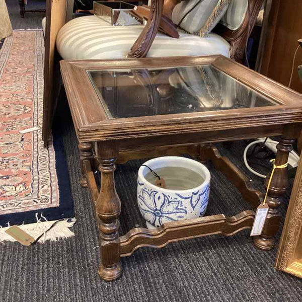Vintage Ethan Allen Square Side Table