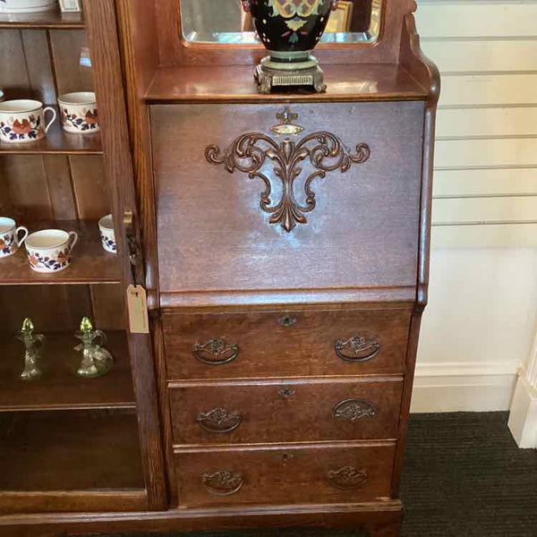 Antique Oak Secretary