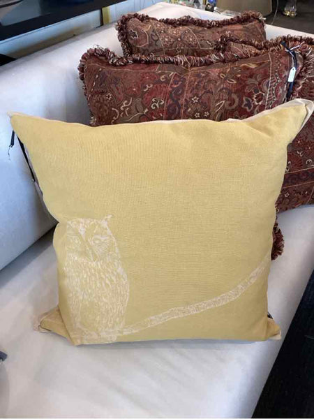 Newport Yellow Down Pillow