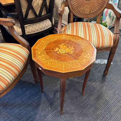 Musical Handmade Italian Inlaid Table