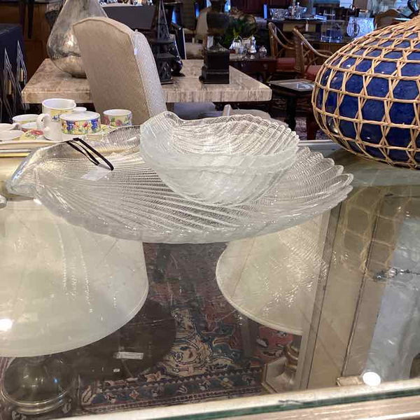 Shell Platter with 10 Bowls