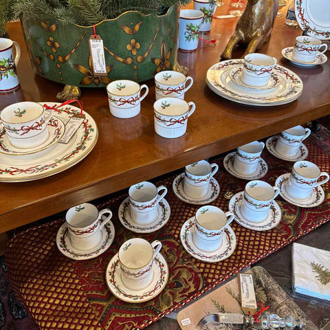 Royal Worcester Holly Ribbons China