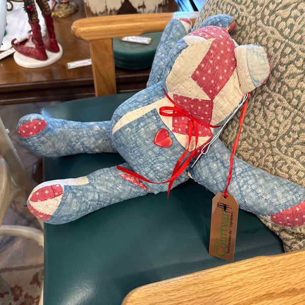 Patchwork Quilt Teddy Bear