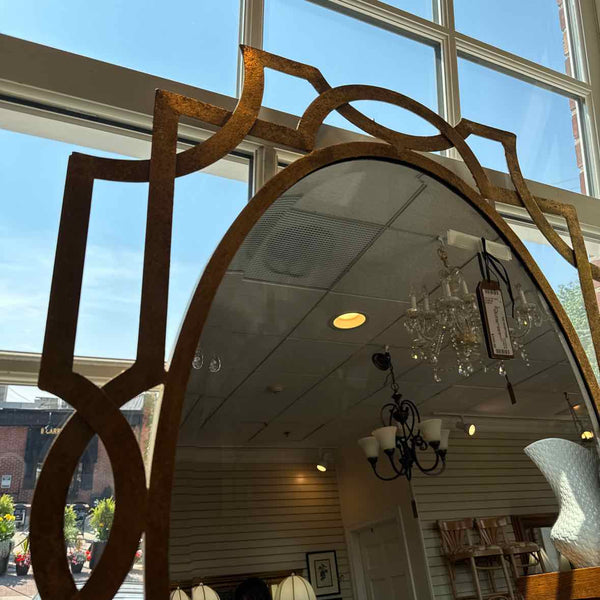 Gold Abstract Mirror