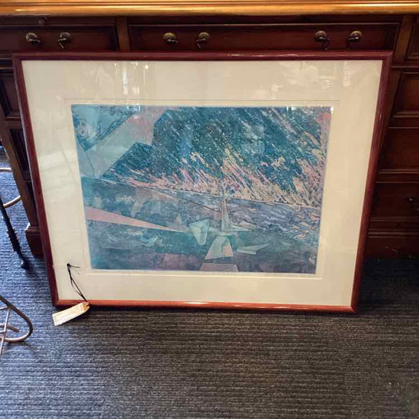 "The Cranes Are Flying" Abstract Print