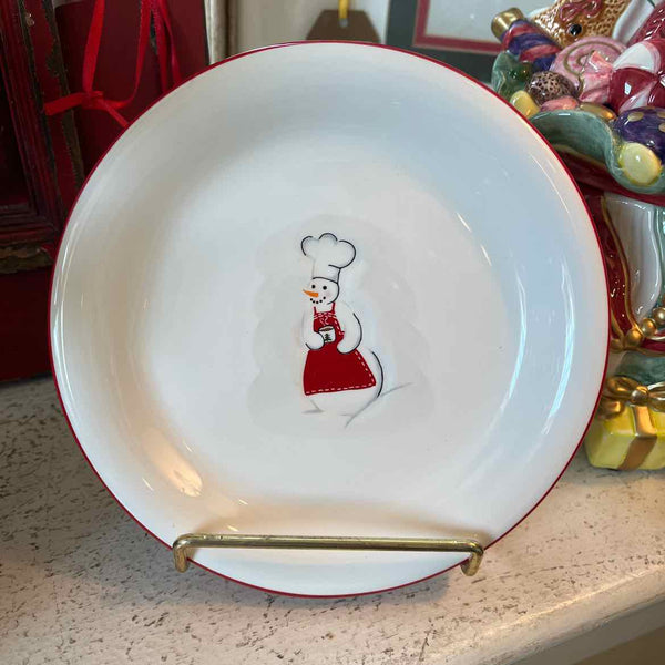 Four Williams Sonoma Appetizer Plates