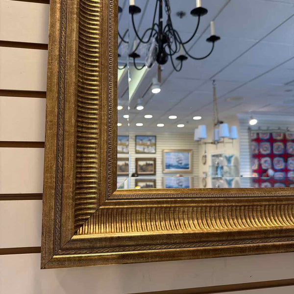 Large Frame Beveled Mirror