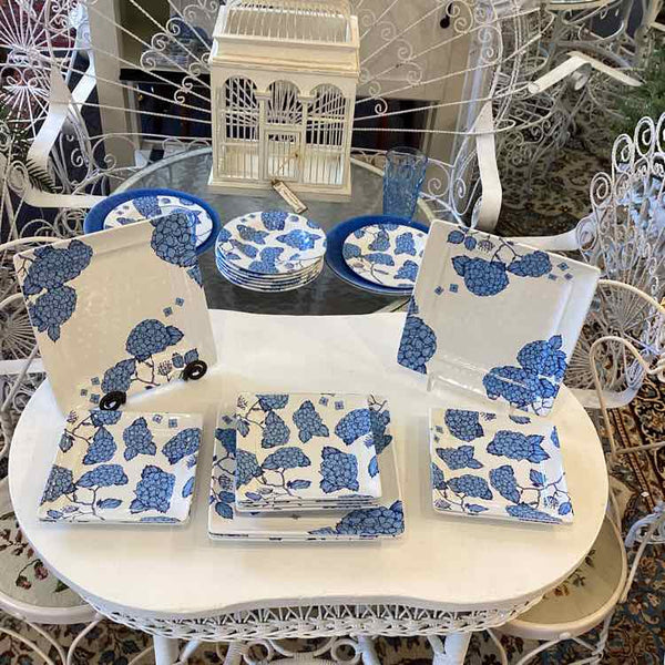 41 Pieces Of  Sur La Table Melamine  Dinnerware