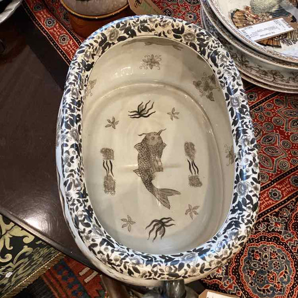 Chinoiserie Oval Planter